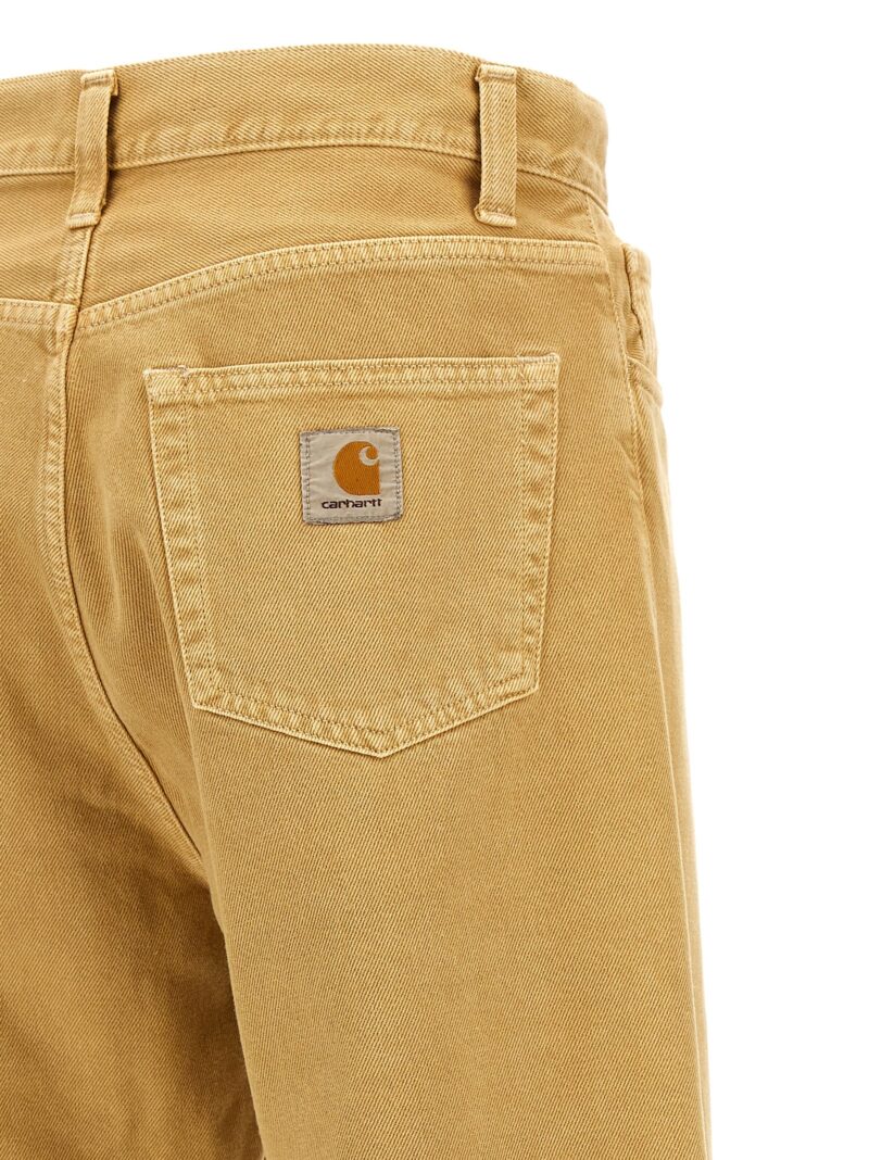 'Landon' jeans 100% cotton CARHARTT WIP Beige