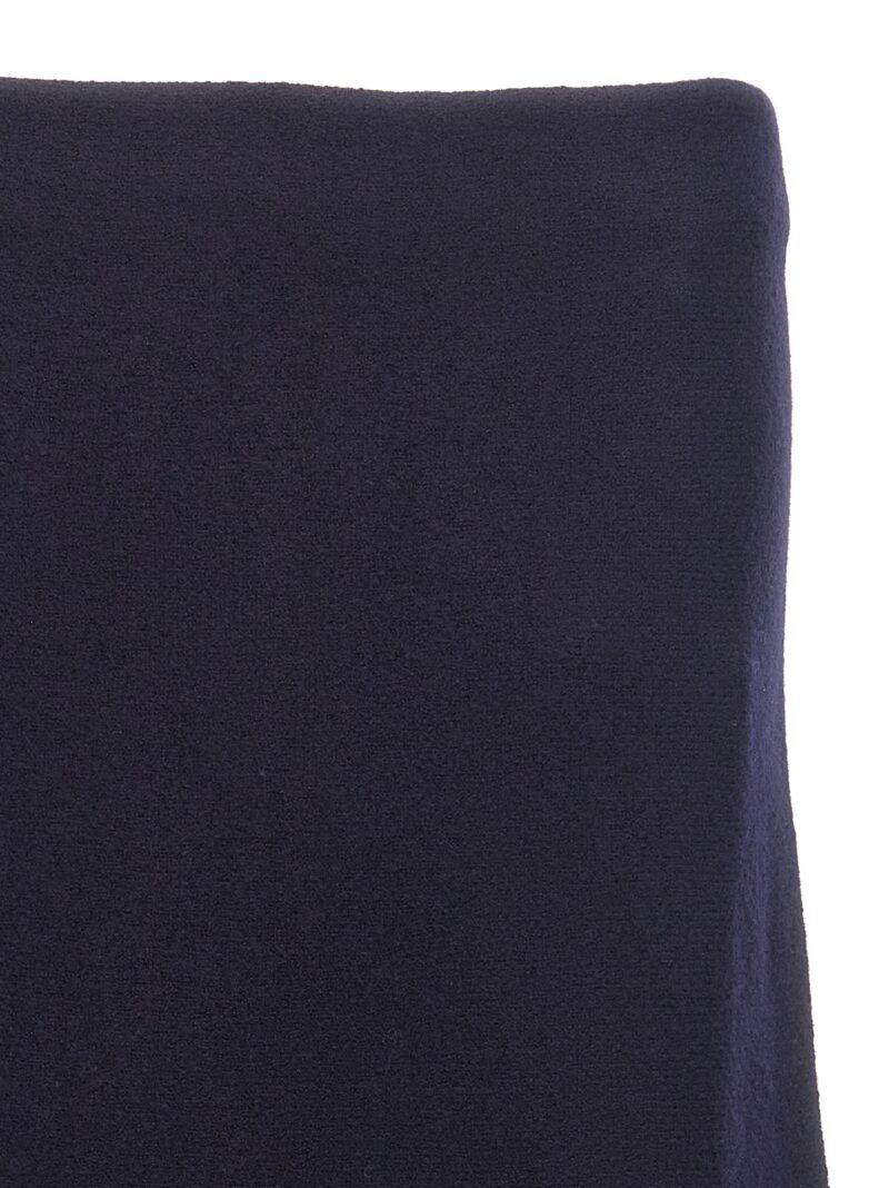 Long wool skirt Woman JIL SANDER Blue