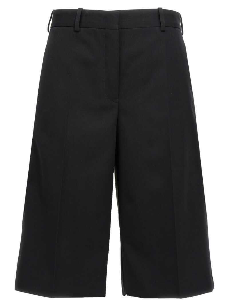 Wool bermuda shorts JIL SANDER Black