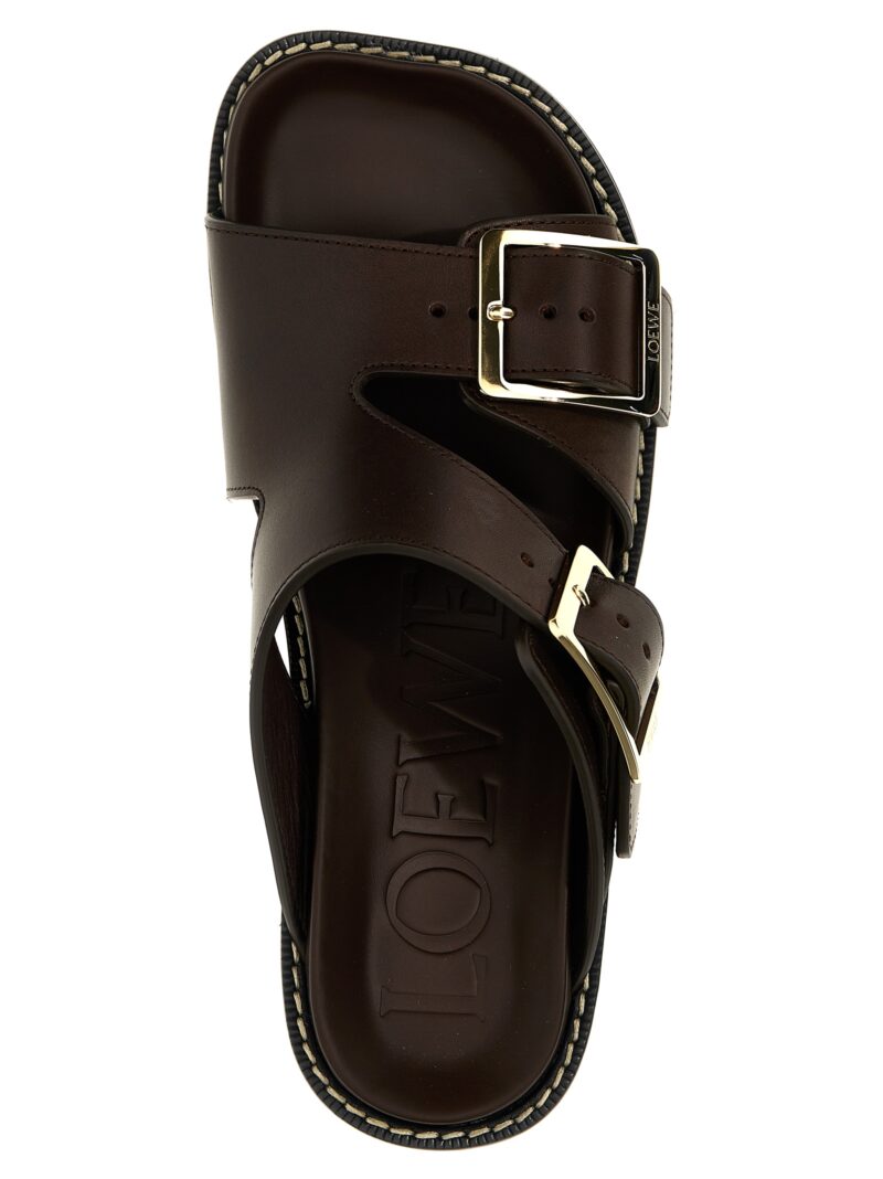 'Ease' sandals 100% calf leather LOEWE Brown