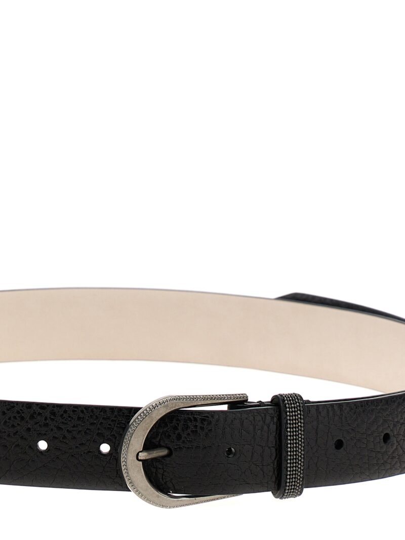 'Monile' belt Woman BRUNELLO CUCINELLI Black