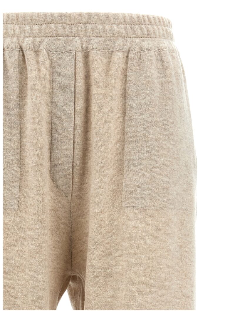 Cashmere joggers Woman BRUNELLO CUCINELLI Beige