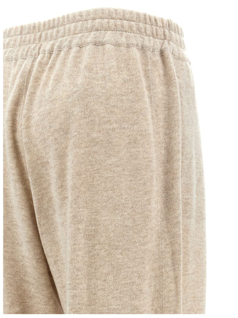 Cashmere joggers 100% cashmere BRUNELLO CUCINELLI Beige