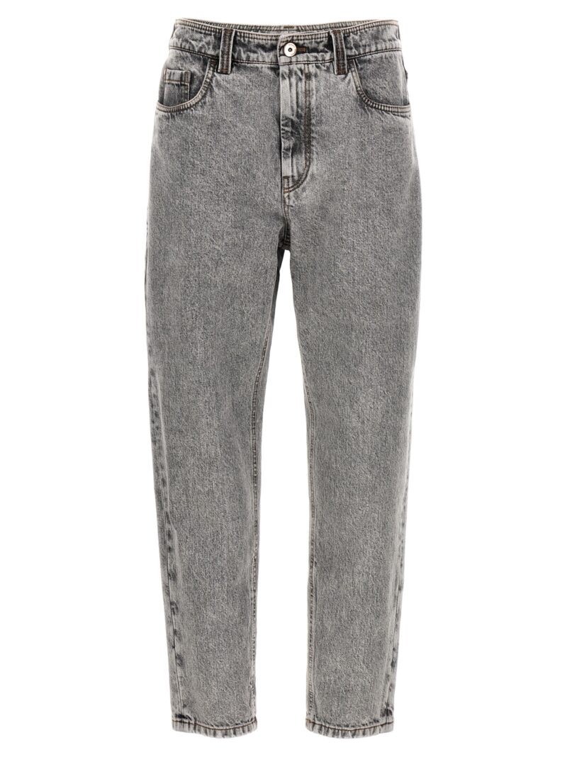 'The baggy' jeans BRUNELLO CUCINELLI Gray