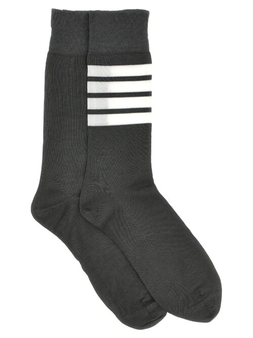 '4 Bar' socks THOM BROWNE Gray