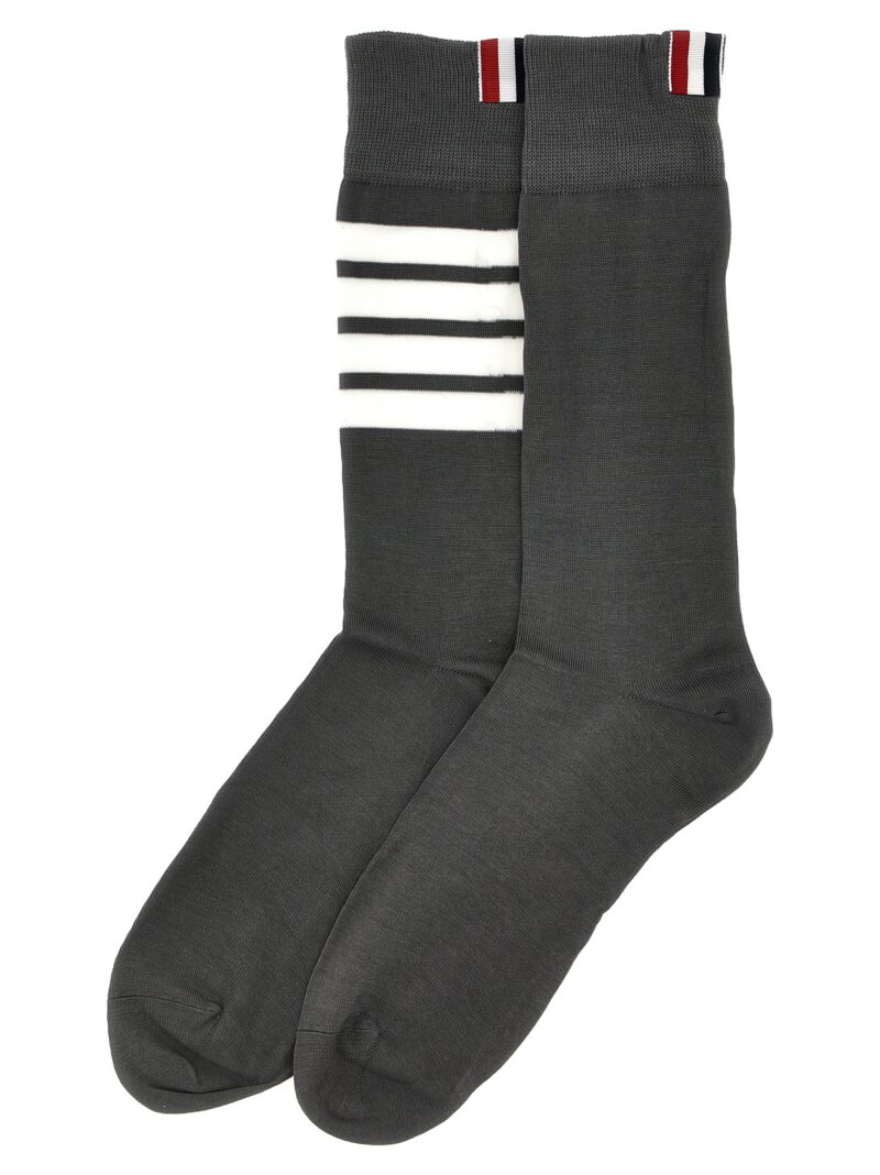 '4 Bar' socks MAS023B01690035 THOM BROWNE Gray