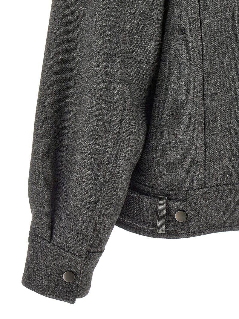 Wool nail Fall Winter 2024/2025 BRUNELLO CUCINELLI Gray