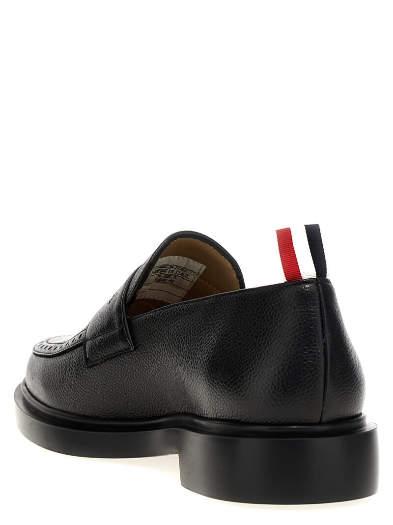 'Penny' loafers Man THOM BROWNE Black