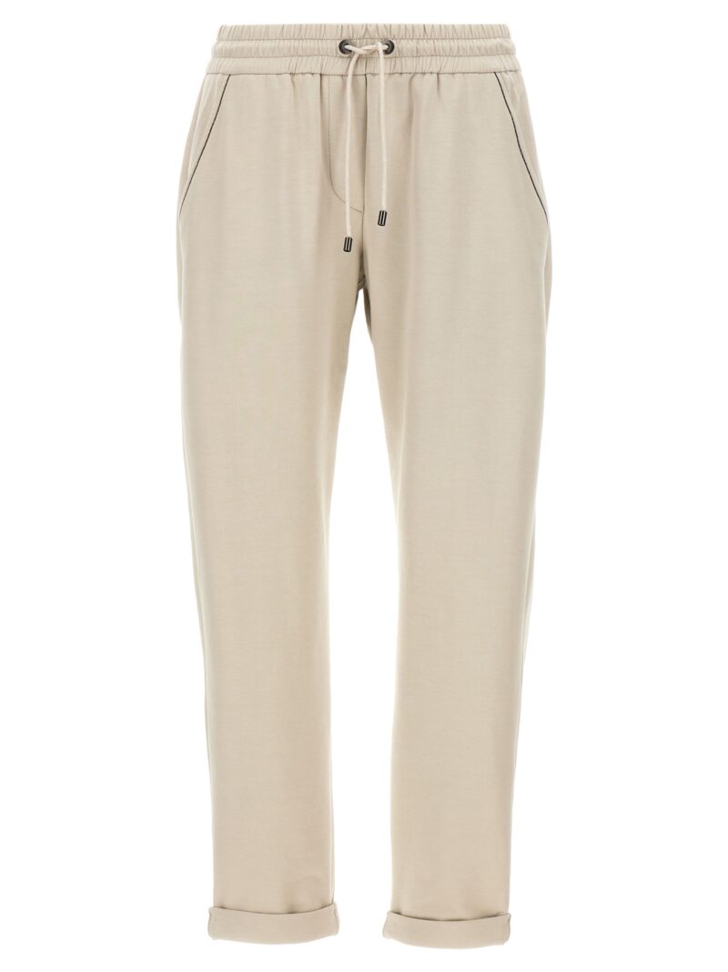 'Monile' joggers BRUNELLO CUCINELLI Beige