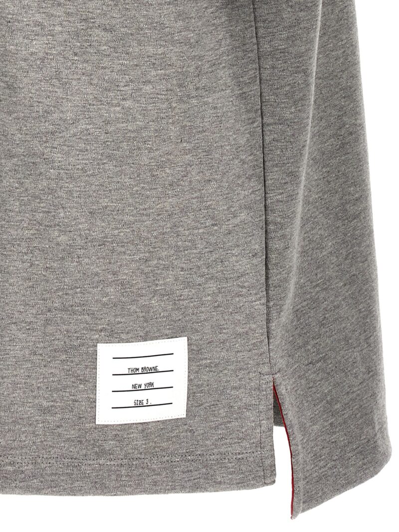 Pocket T-shirt 100% cotton THOM BROWNE Gray