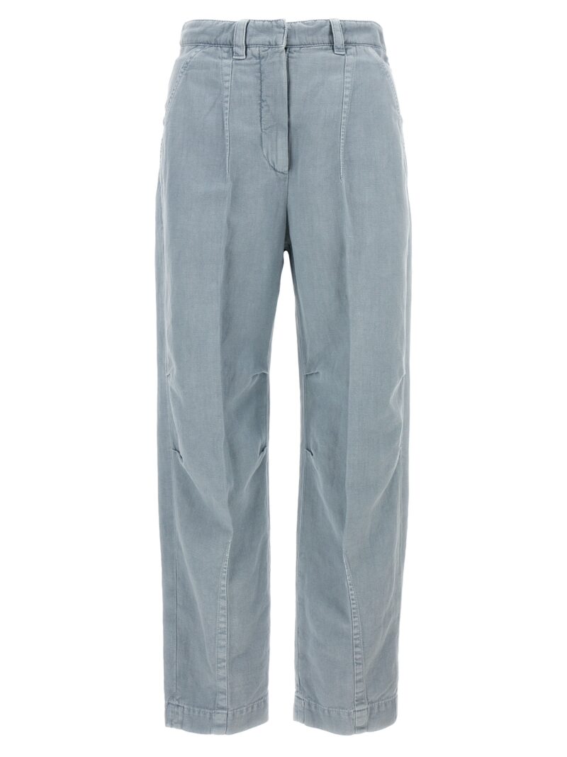 Garment-dyed jeans BRUNELLO CUCINELLI Light Blue