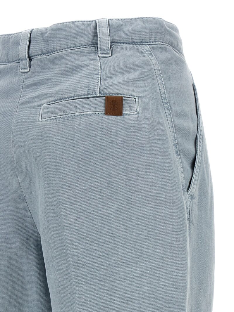 Garment-dyed jeans 60% cotton