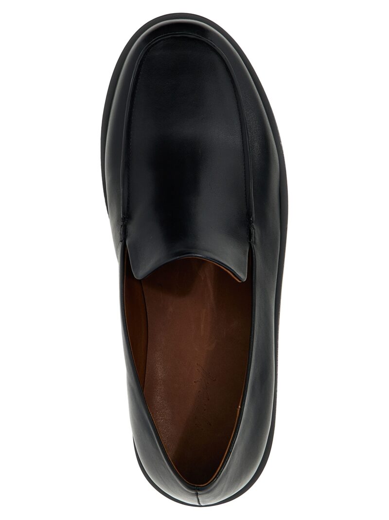 'Mocasso' loafers 100% calfskin leather (Bos Taurus) MARSÈLL Black