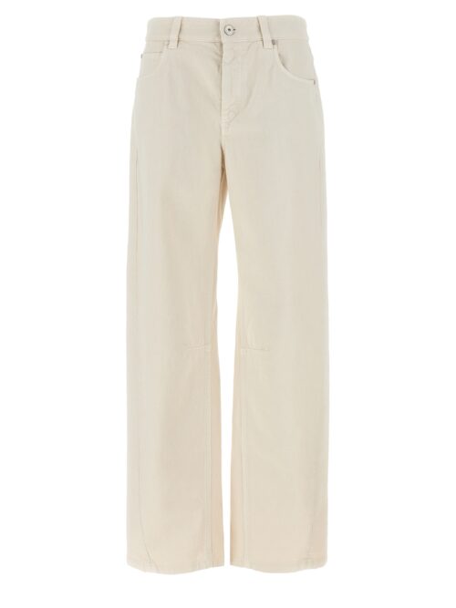 Dyed jeans BRUNELLO CUCINELLI Beige