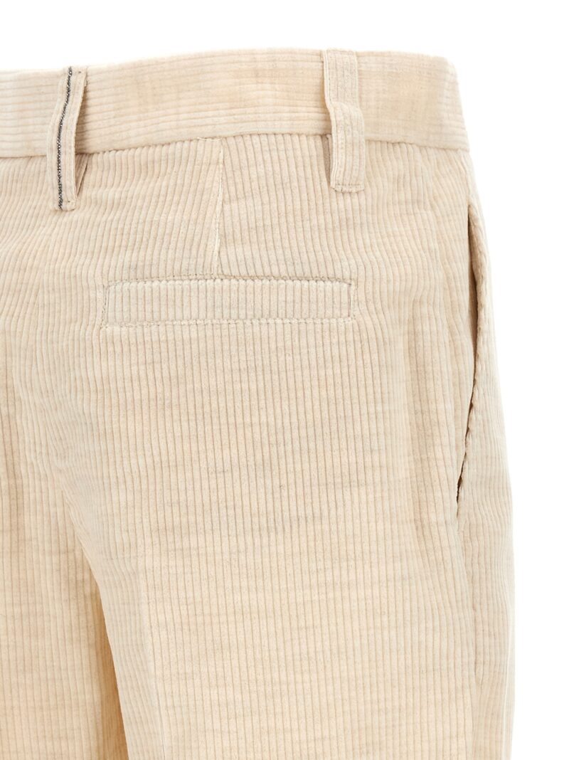 Corduroy trousers 55% viscose