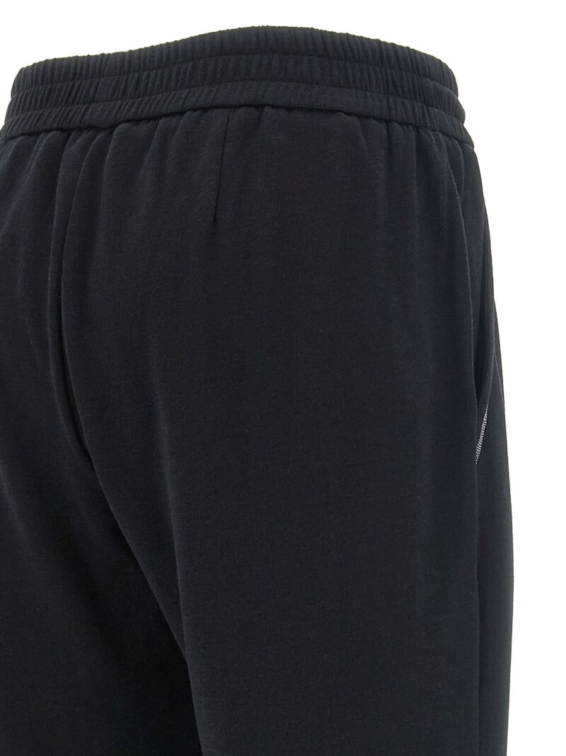 'Monile' joggers 67% cotton 31% silk 2% polyamide BRUNELLO CUCINELLI Black