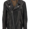 Leather biker jacket BRUNELLO CUCINELLI Black