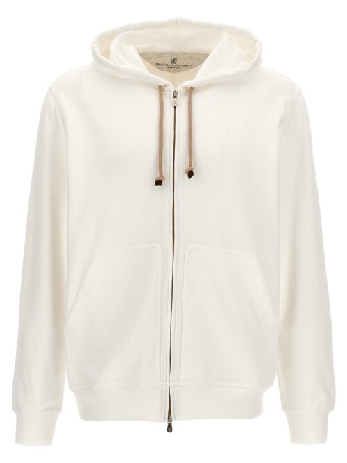 Hoodie BRUNELLO CUCINELLI White