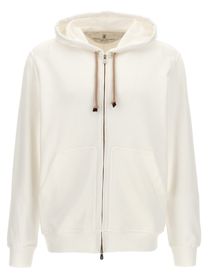 Hoodie BRUNELLO CUCINELLI White