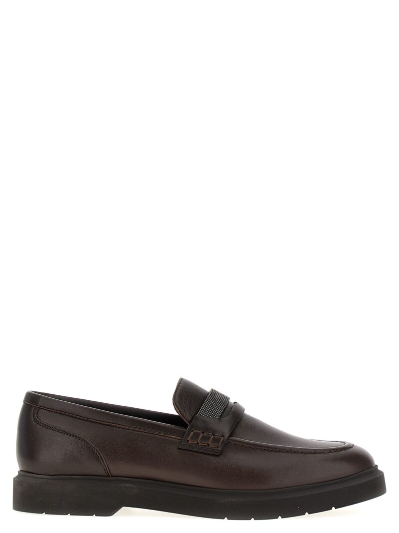 'Monile' loafers BRUNELLO CUCINELLI Brown