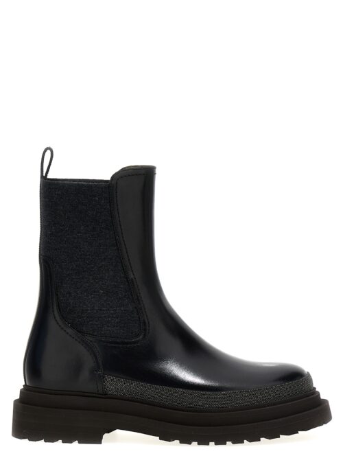 'Monile' ankle boots BRUNELLO CUCINELLI Black