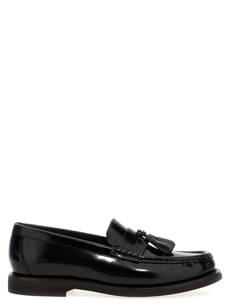 'Monile' loafers BRUNELLO CUCINELLI Black