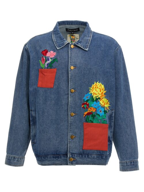 'Flower Pots' jacket KIDSUPER Blue