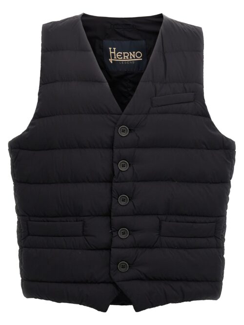 'Il Panciotto' vest HERNO Black