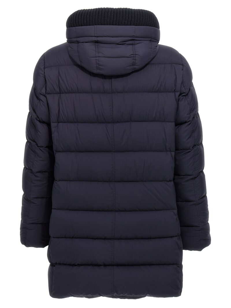 Long down jacket PI003ULE9202 HERNO Blue