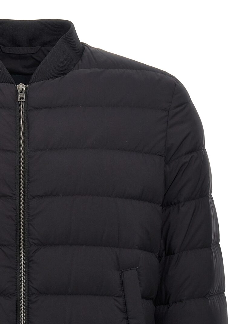 Quilted down jacket Man HERNO Black