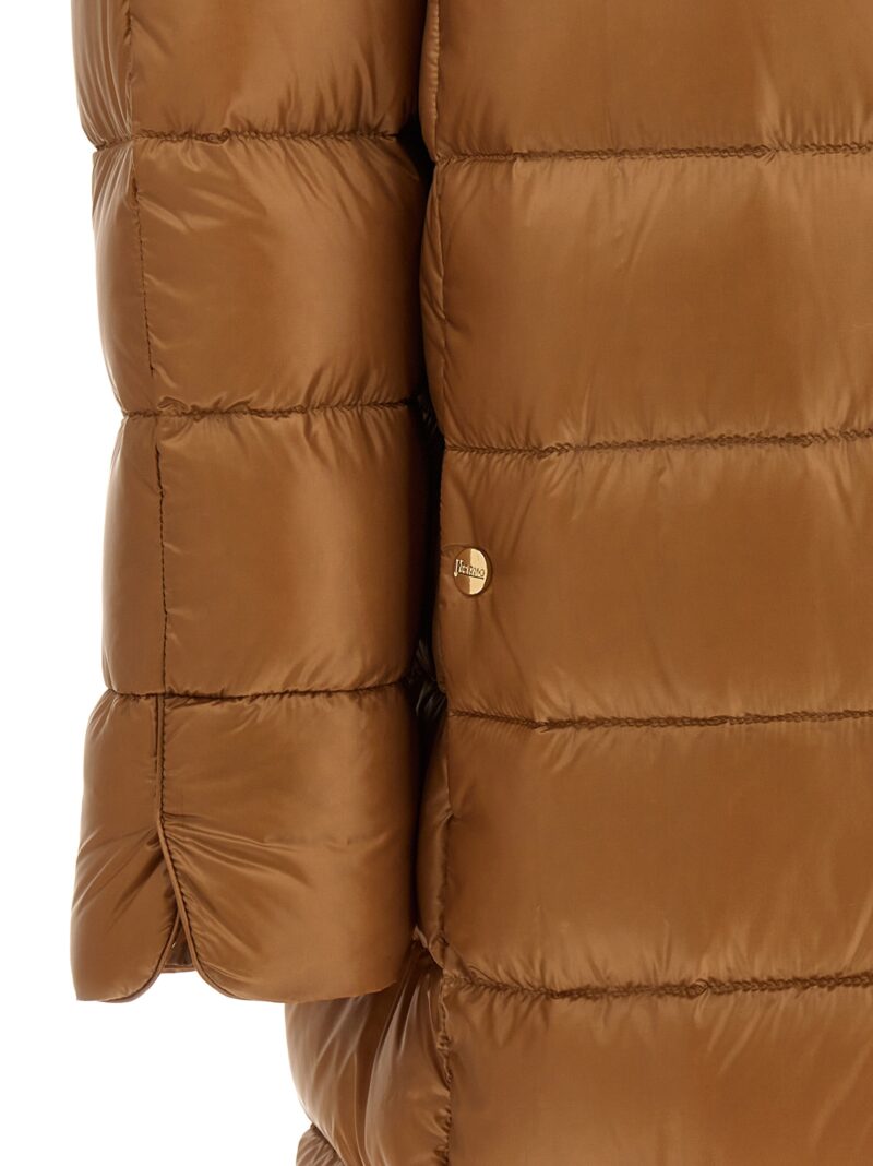 'Matilde' down jacket 100% polyamide HERNO Brown