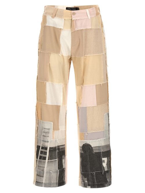 'Patchwork' pants KIDSUPER Beige