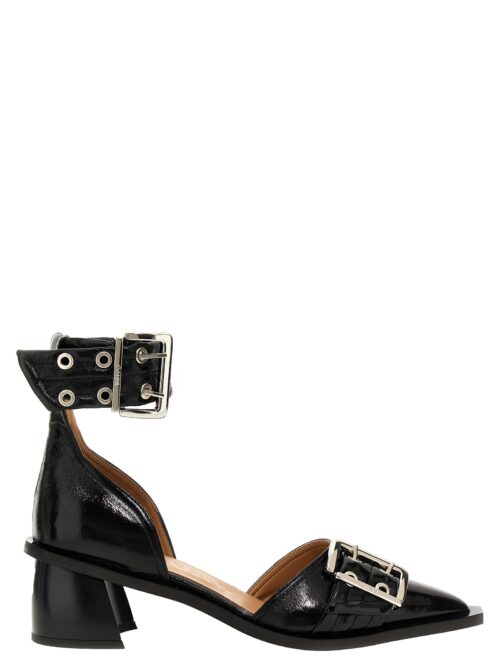 'Chunky Buckle' pumps GANNI Black