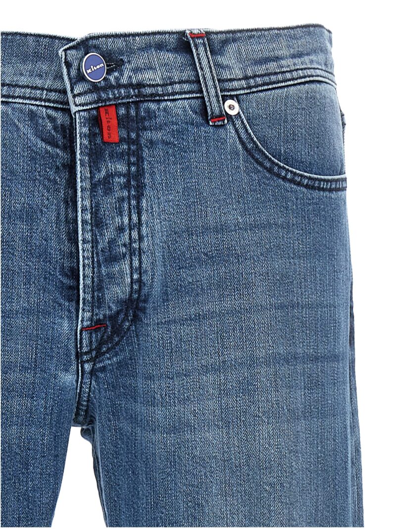 'One Wash' jeans Man KITON Blue