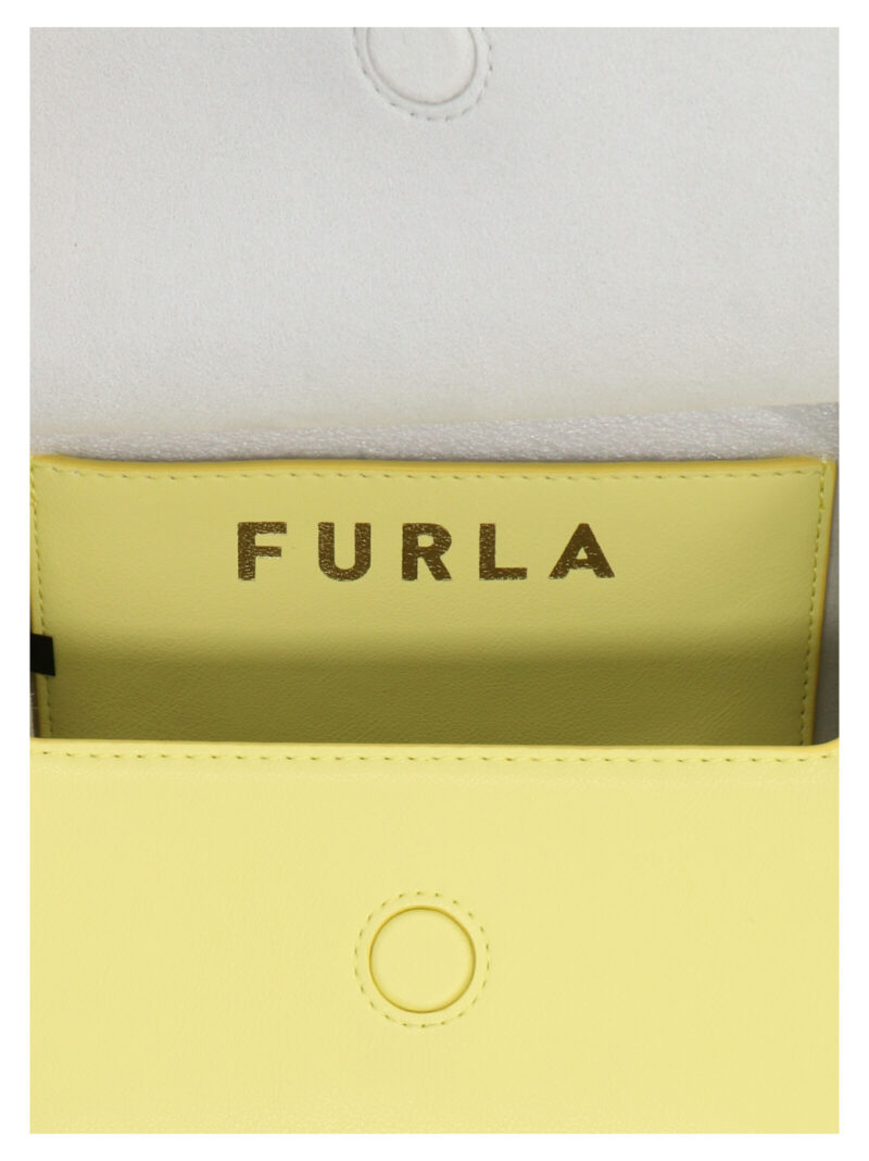 'Futura' handbag 100% leather FURLA Yellow