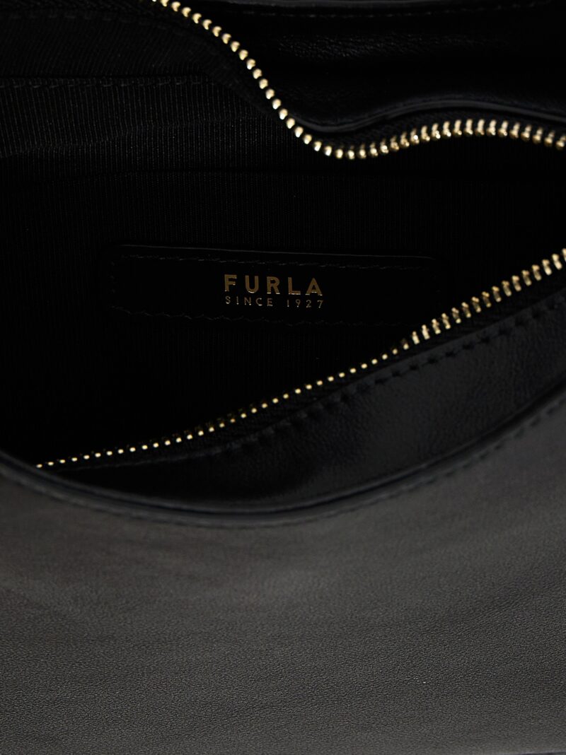 'Furla Nuvola Mini' shoulder bag 100% calfskin leather (Bos Taurus) FURLA Black