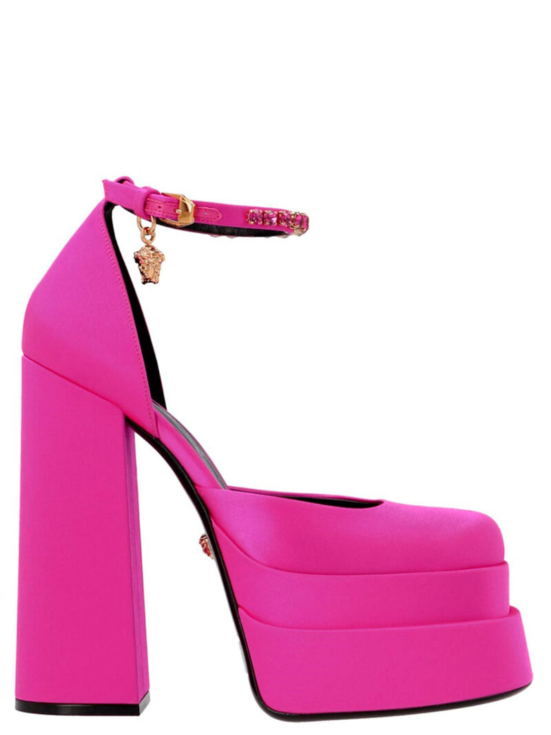 'Medusa aevitas’ pumps VERSACE Fuchsia