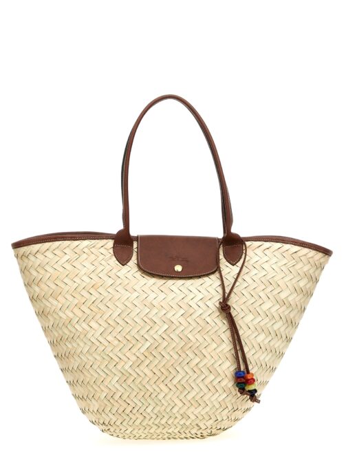 'Le Panier Pliage XL' shopping bag LONGCHAMP Brown