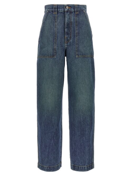 'Hewitt' jeans KHAITE Blue
