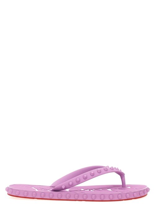 'Super Loubi Flip' thong sandals CHRISTIAN LOUBOUTIN Purple