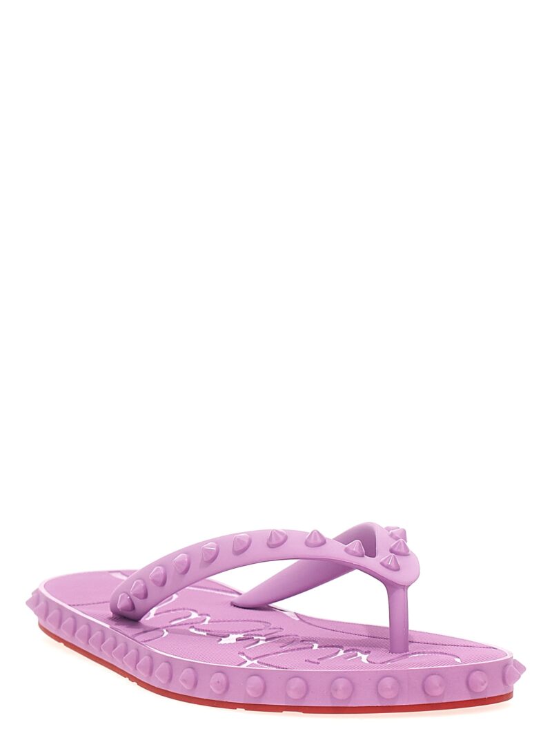 'Super Loubi Flip' thong sandals 1230961P904 CHRISTIAN LOUBOUTIN Purple