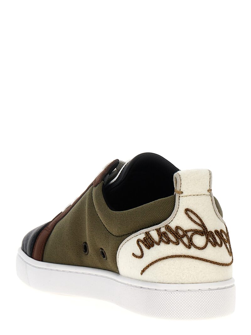 'Fun Lousi Junior Flat' sneakers Man CHRISTIAN LOUBOUTIN Multicolor