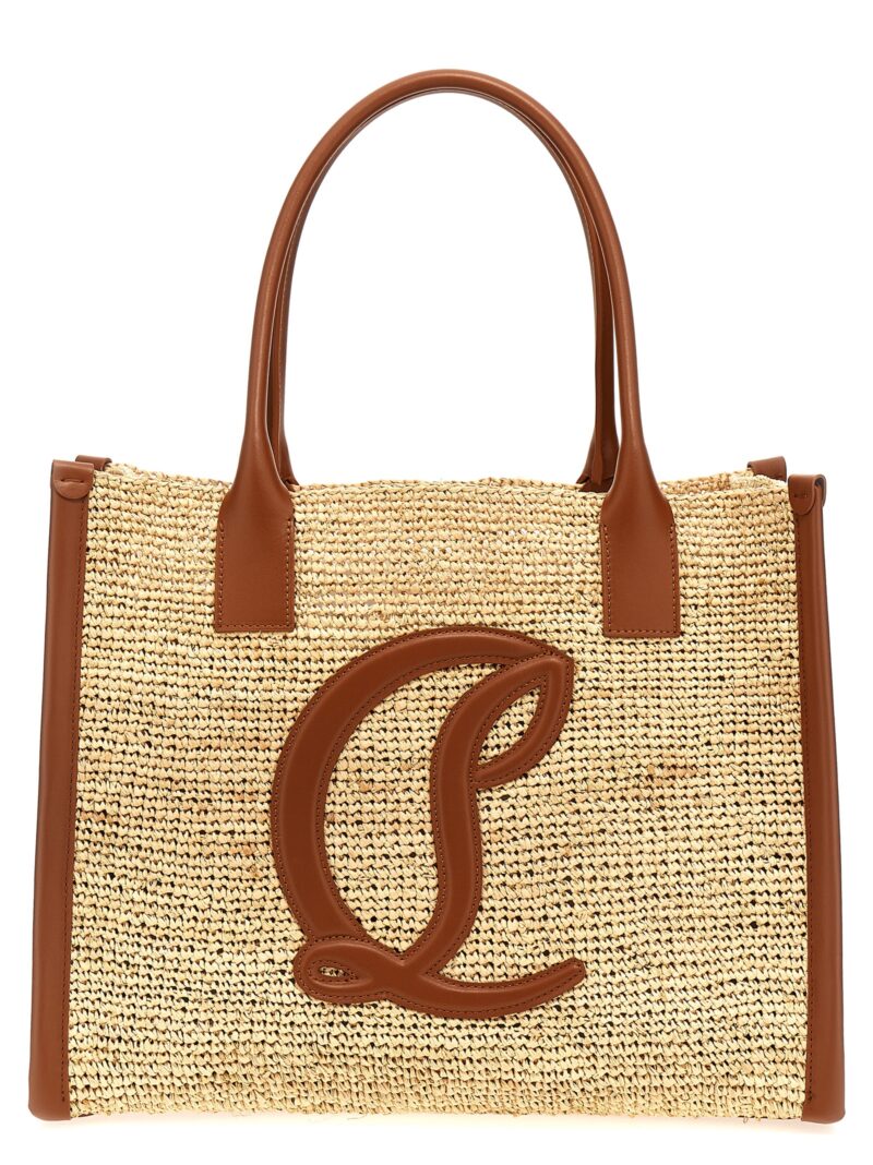 'By My Sid' big shopping bag CHRISTIAN LOUBOUTIN Beige