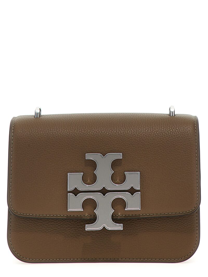 'Eleanor Pebbled Small Convertible' shoulder bag TORY BURCH Brown