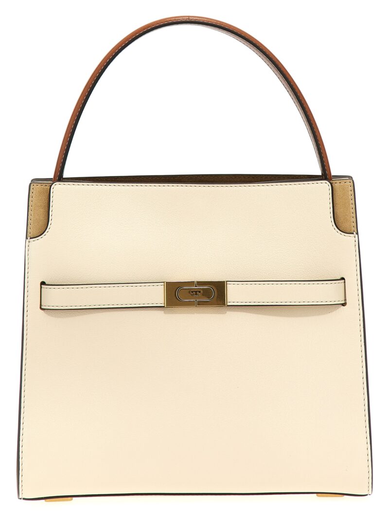 'Lee Radziwill Small Double' handbag TORY BURCH Beige