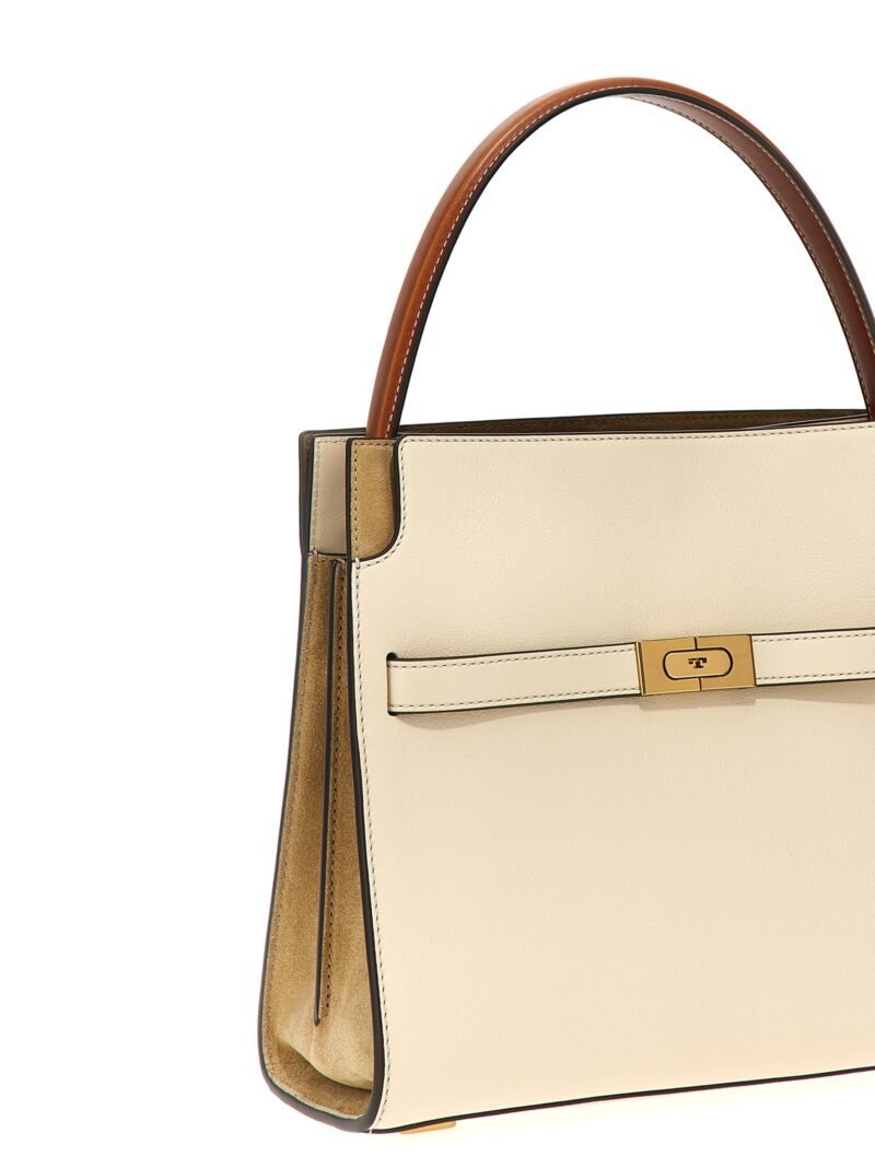 'Lee Radziwill Small Double' handbag Woman TORY BURCH Beige