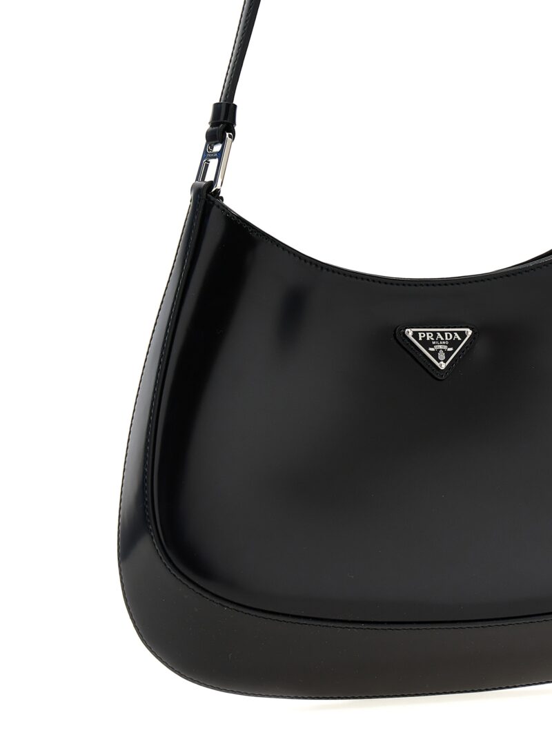 'Cleo' shoulder bag Woman PRADA Black