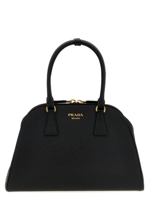 Saffiano medium handbag PRADA Black