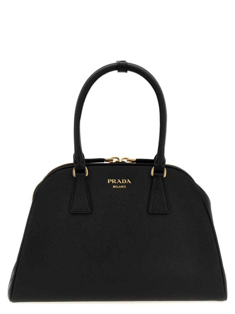 Saffiano medium handbag PRADA Black