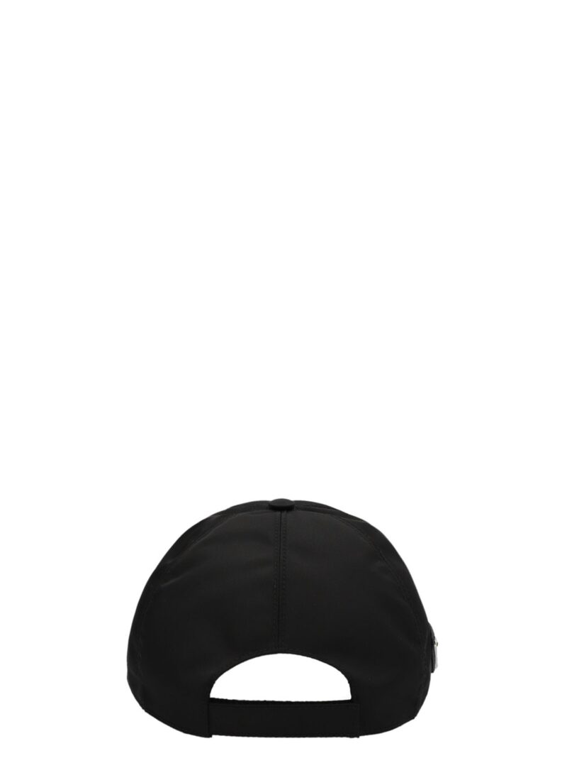 Logo cap Woman PRADA Black